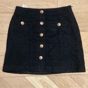 Mango tweed skirt